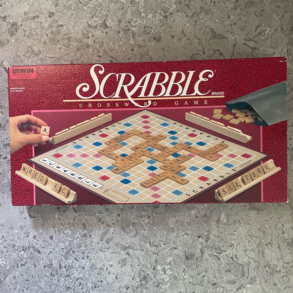 Scrabble Crossword Game - Red Edition